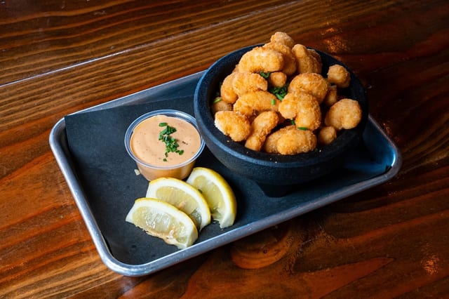 POPCORN SHRIMP.