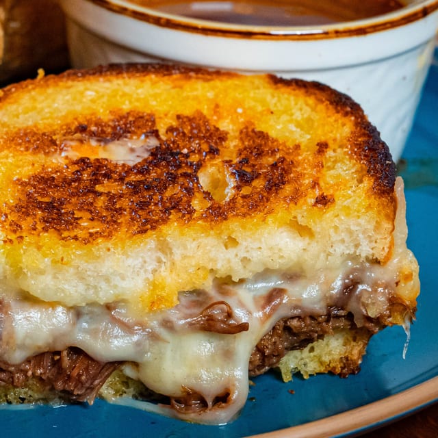 BIRRIA GRILLED CHEESE.