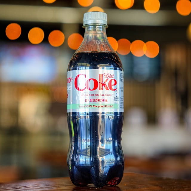 DIET COKE.