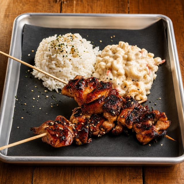 TERIYAKI CHICKEN PLATE.