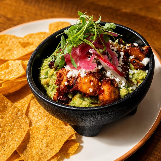 GUACAMOLE PULPO.