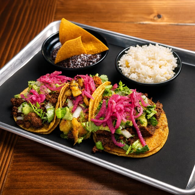 TACO PLATE.