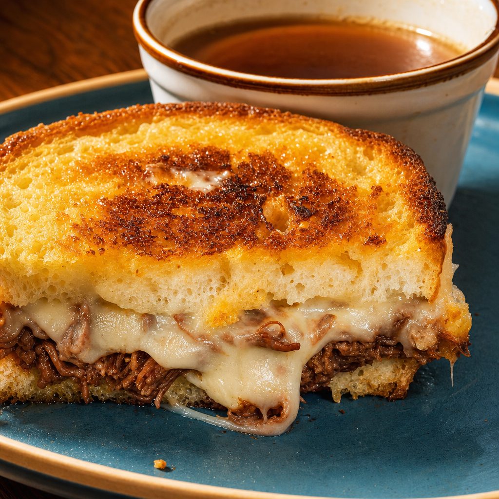 BIRRIA GRILLED CHEESE.