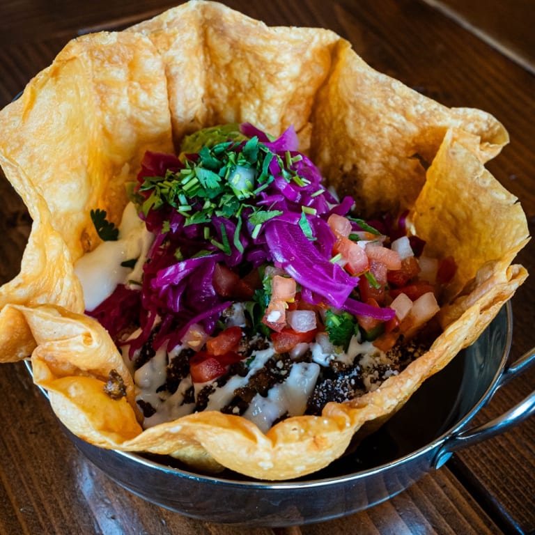 Delicious Tostada Bowl Awaits
